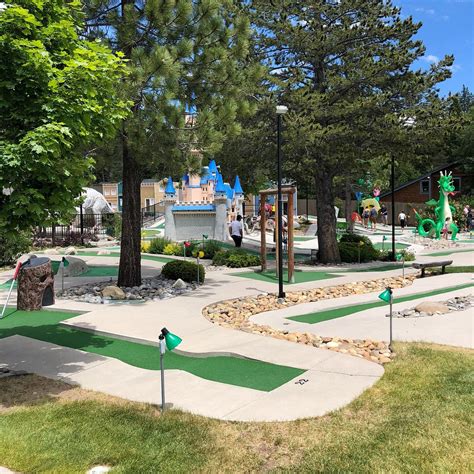 Immerse Yourself in the Magic of Miniature Golf at Carnelian Bay's Magic Carpet Golf